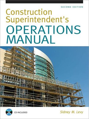 cover image of Construction Superintendent Operations Manual